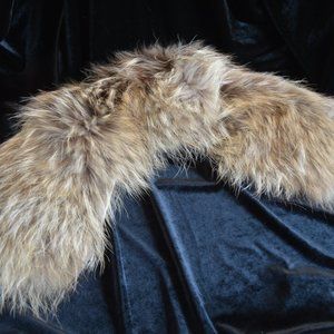 Vintage Detachable Raccoon Collar